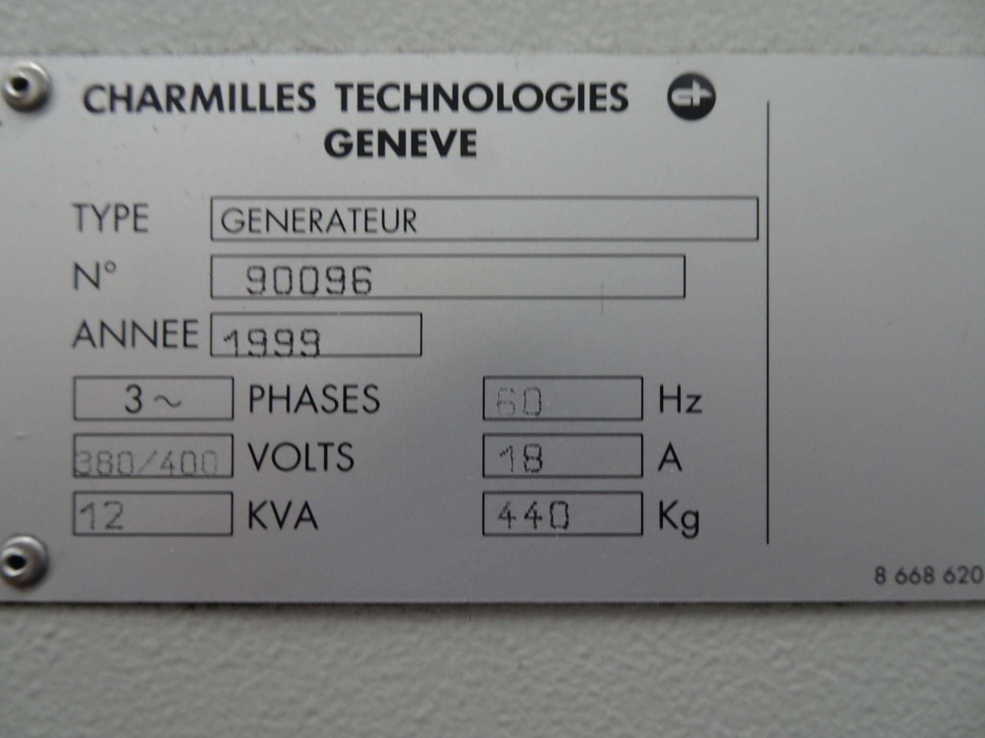 1999 Charmilles Robofil 2030SI CNC Wire EDM - Image 5 of 13
