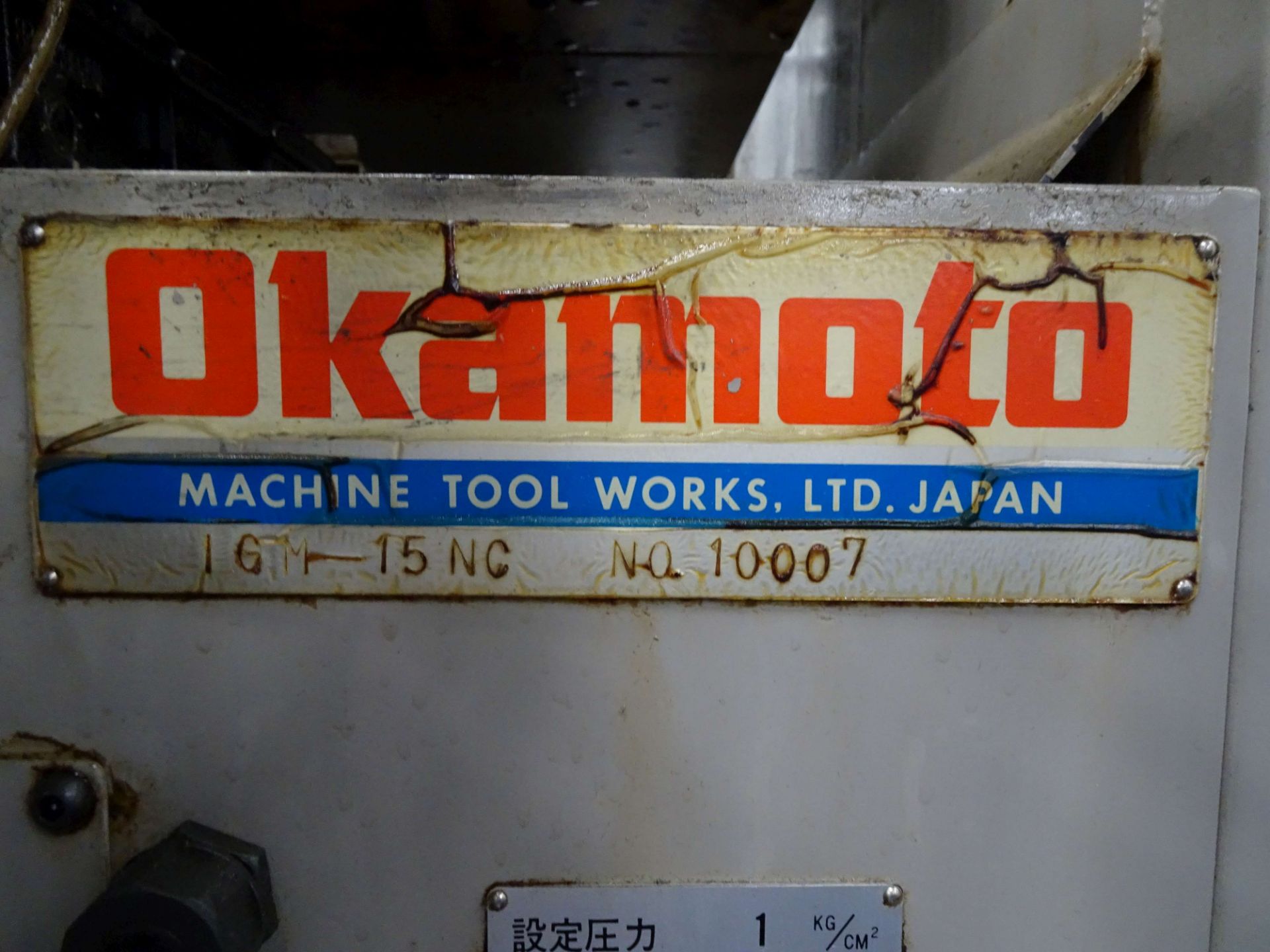 Okamoto IGM-15NC CNC Internal Grinder - Image 5 of 12