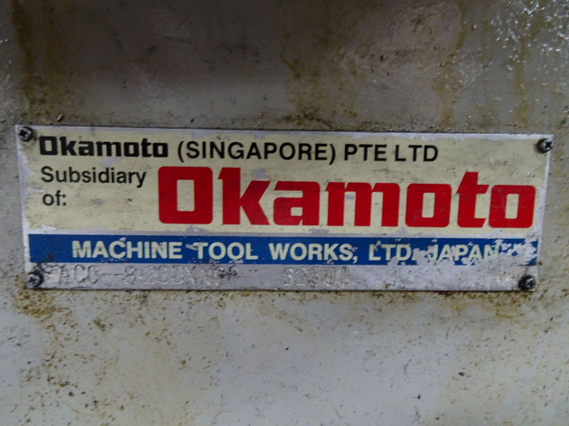Okamoto 8" x 20" CNC Grinder - Image 22 of 22