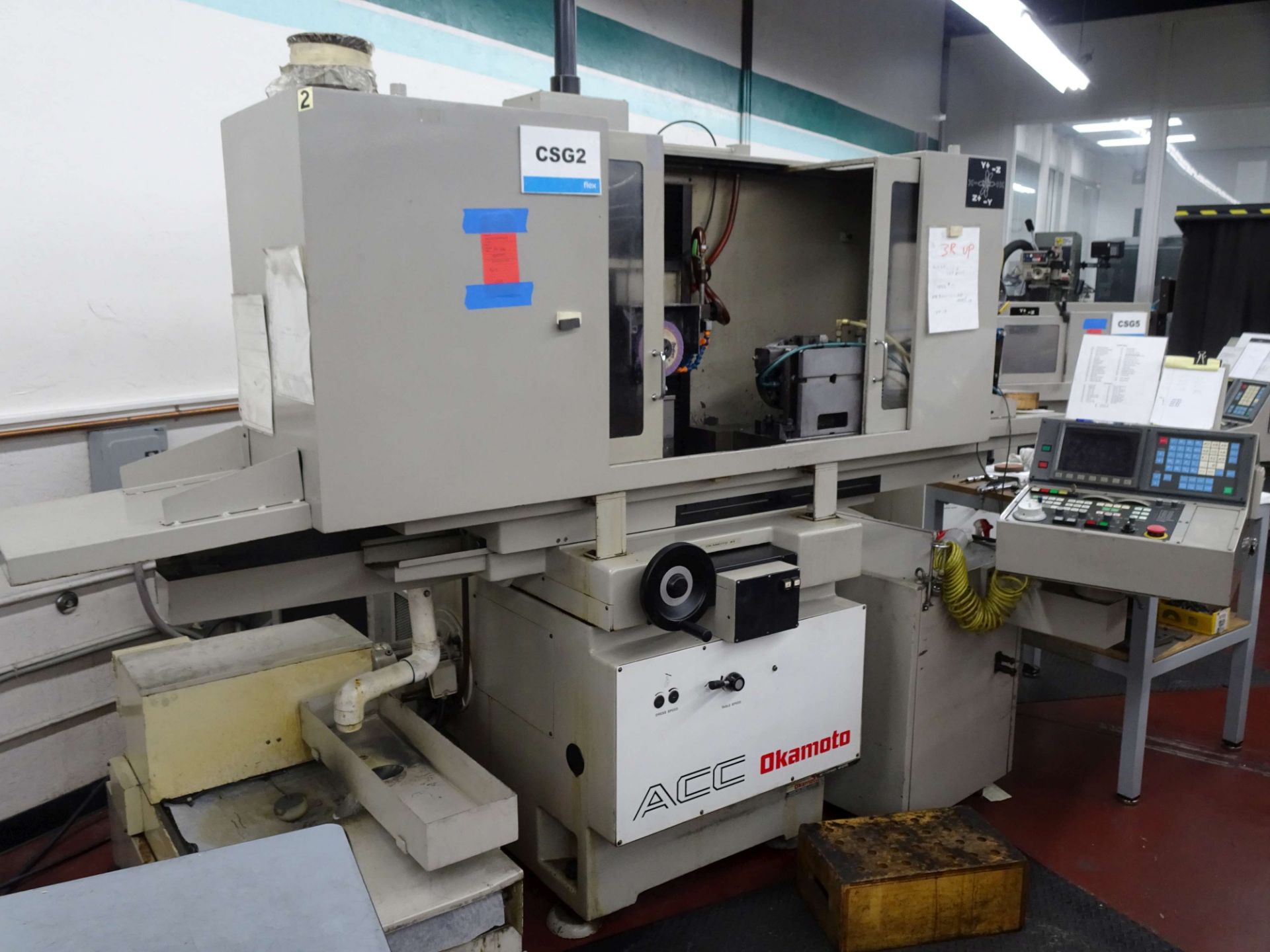 Okamoto 8" x 20" CNC Grinder