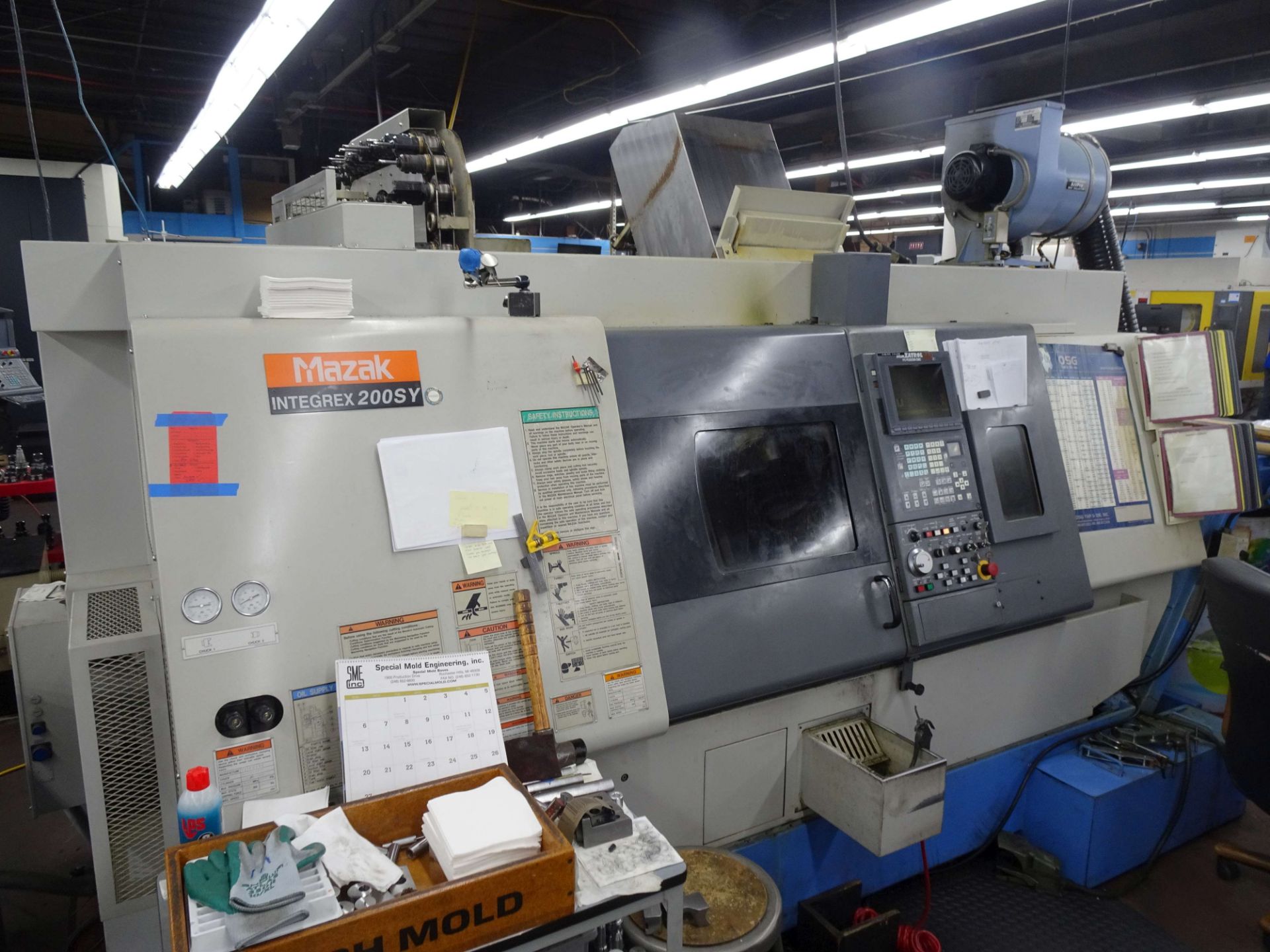 Mazak Integrex 200SY CNC Lathe, Mazatrol 640MT Control,