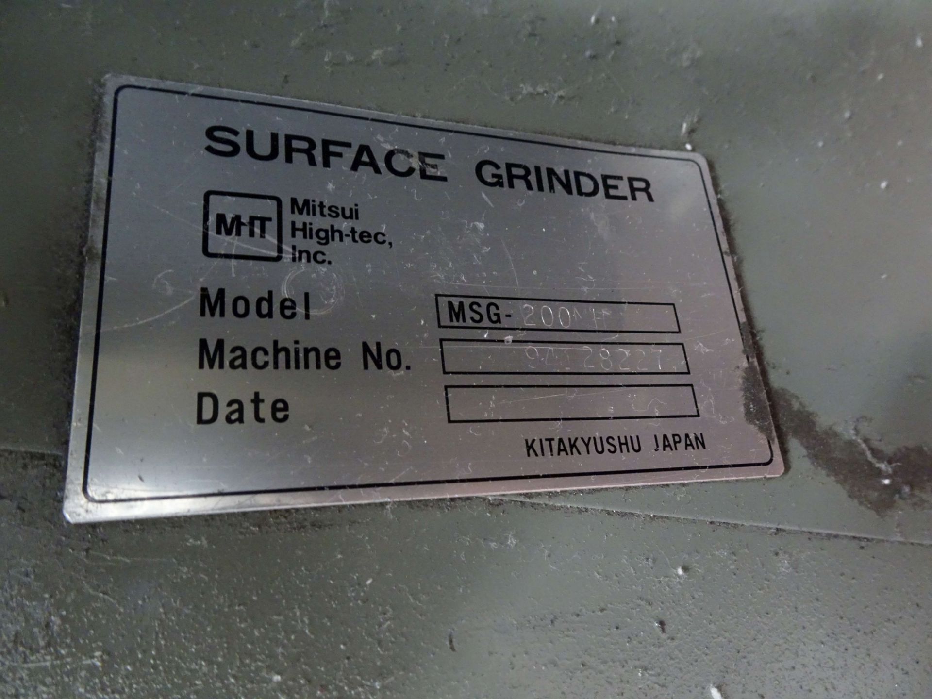 Mitsui MSG-200MH Surface Grinder - Image 8 of 8