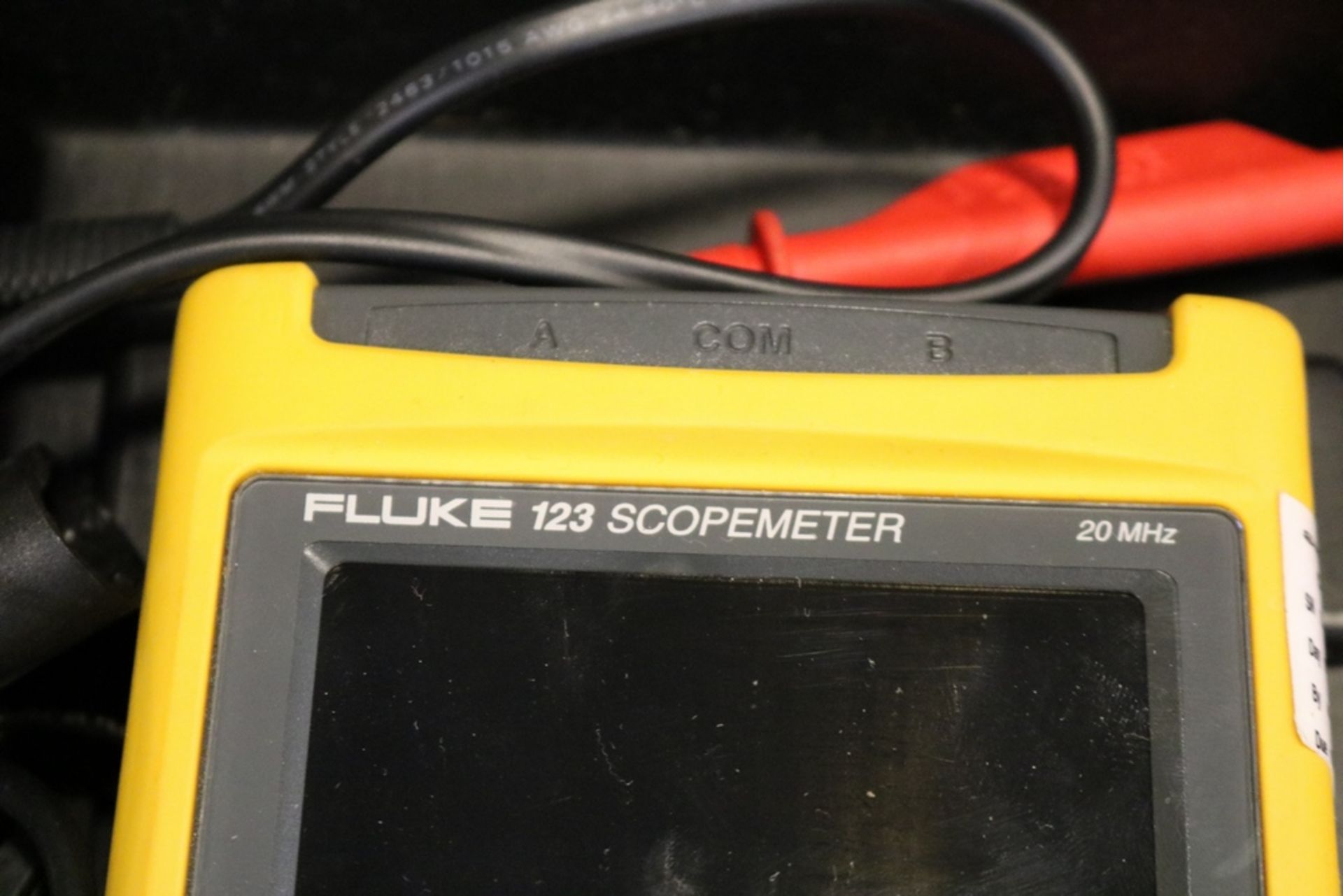 Fluke 123 Scope Meter in Case with Accessories - Image 3 of 7