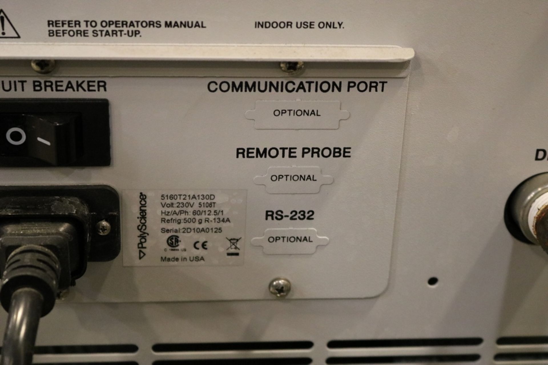 PolyScience Recirculator S/N 2D10A0125 - Image 6 of 7