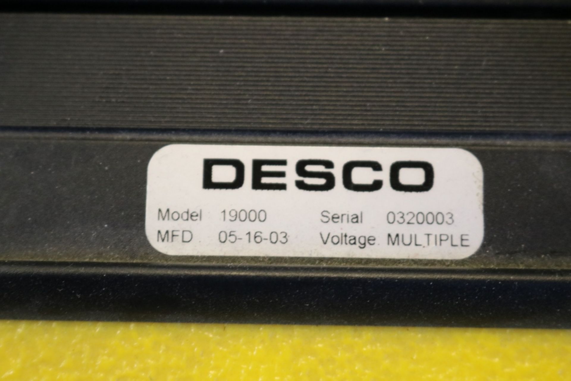Desco ESD Survey Kit Model 19000 S/N 0320003 - Image 2 of 9