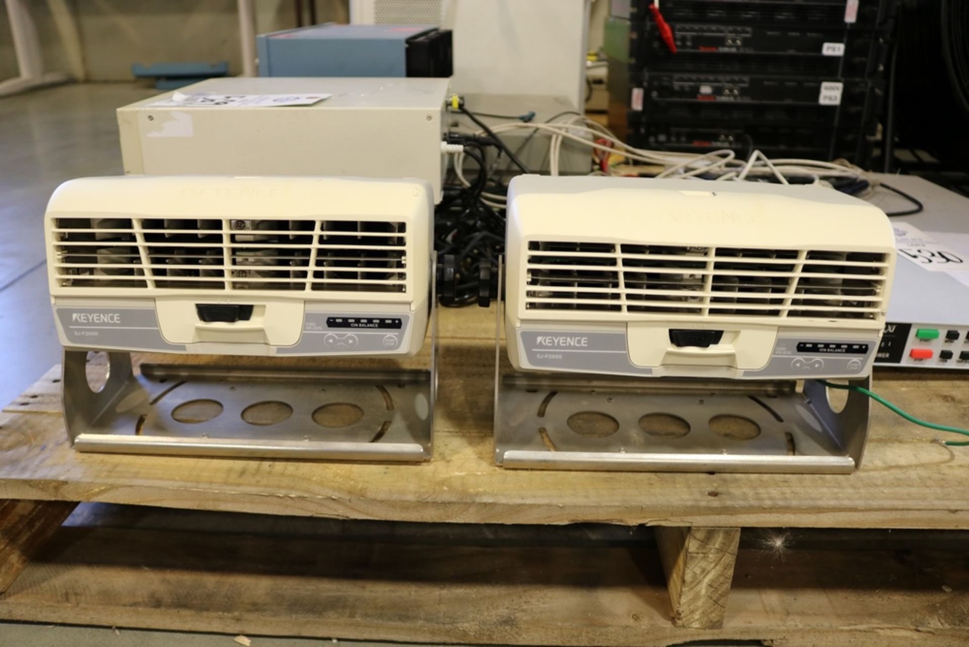 (2) Keyence Model SJ-I2000 Ion Balancer