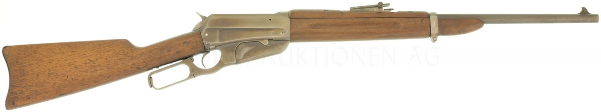 Unterhebelrepetierbüchse, Winchester 1895, Carbine, hergestellt 1912, Kal. .30-03