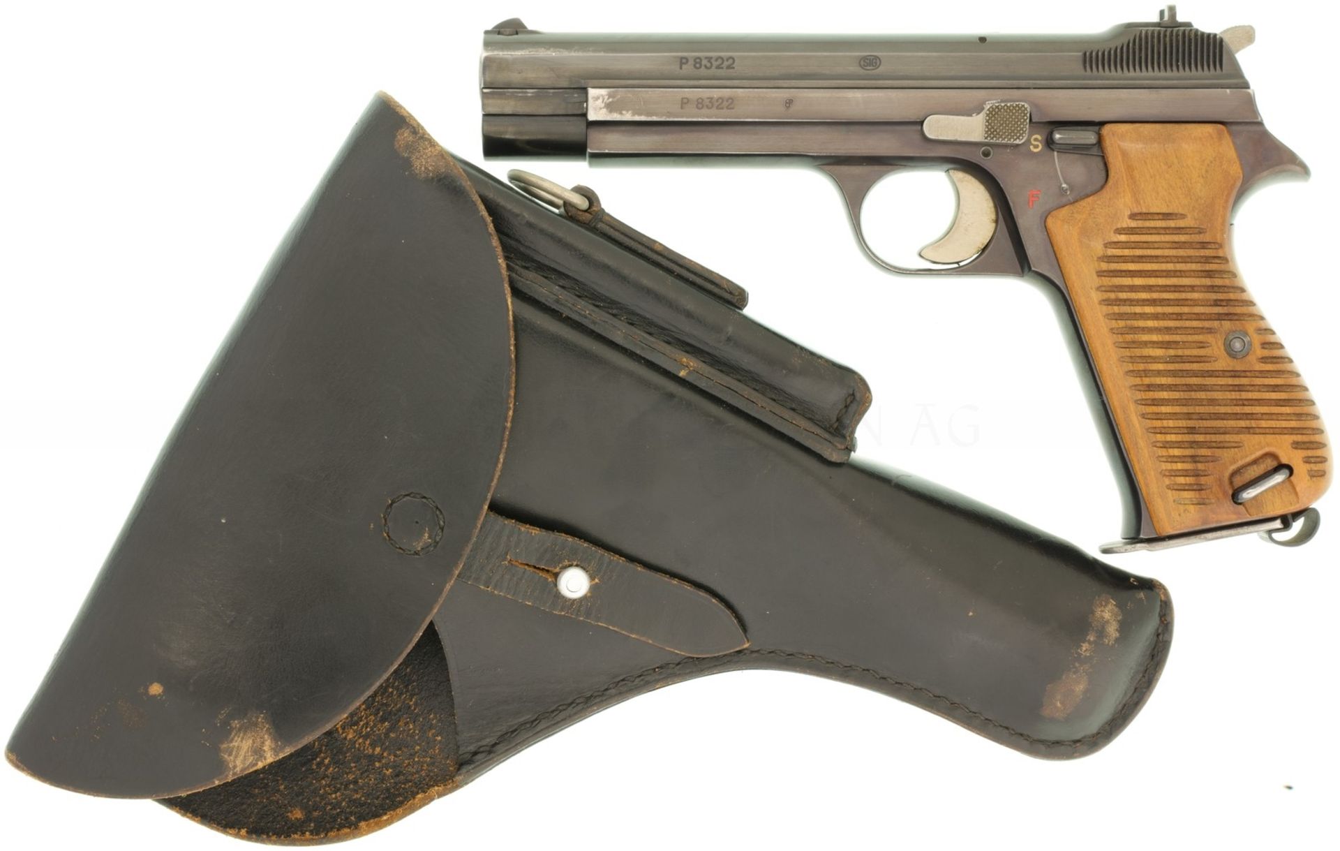 Pistole, SIG 210-3, Polizei Basel, Kal. 9mmP