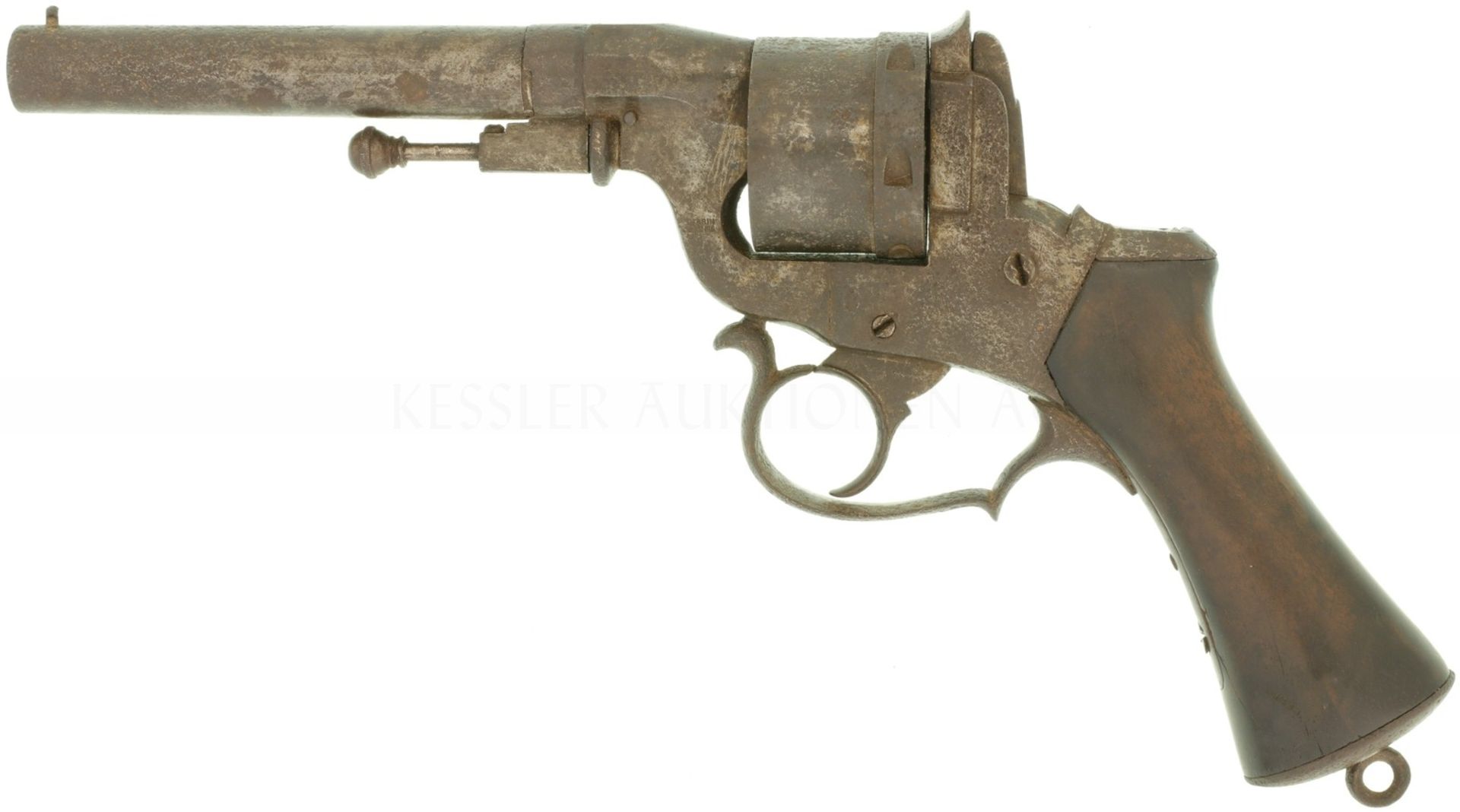 Revolver, Perrin 1859, Kal. 12mmDickrand