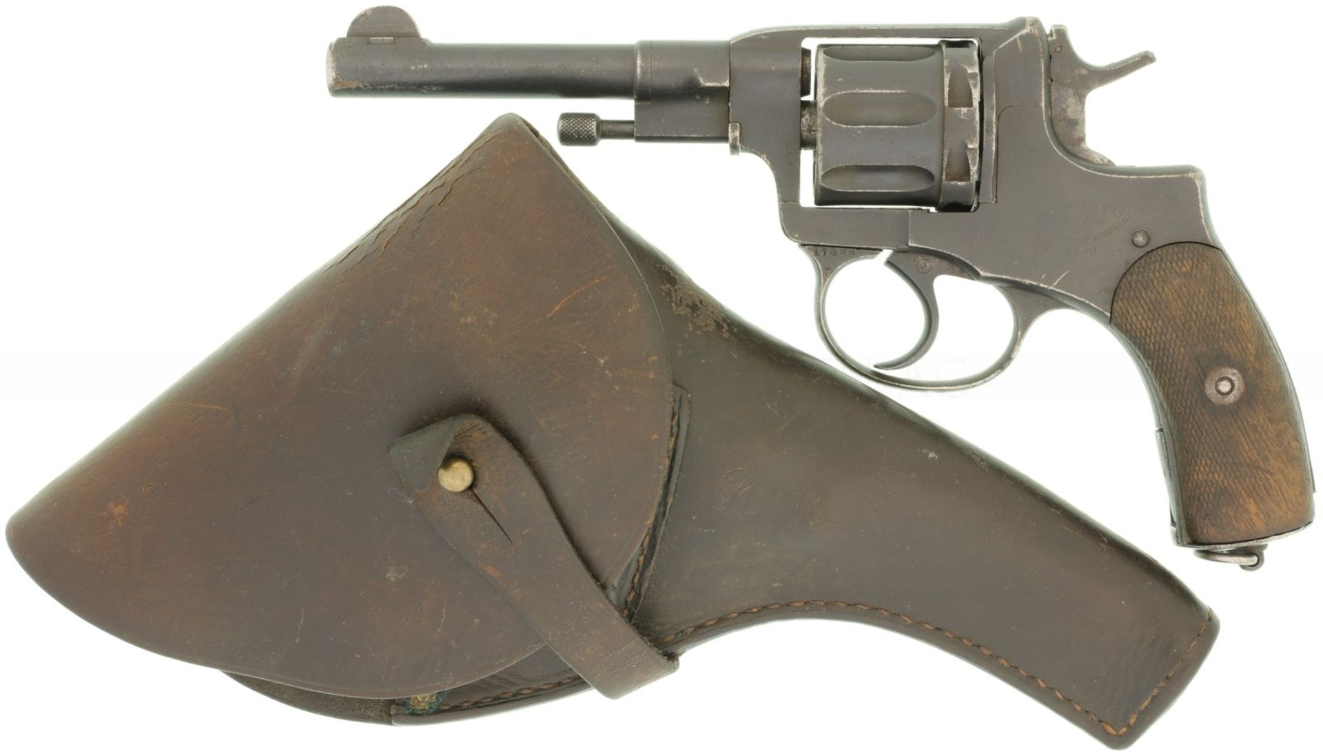 Revolver, Nagant Mod. 1895, Offizierswaffe, Kal. 7.62mmNag