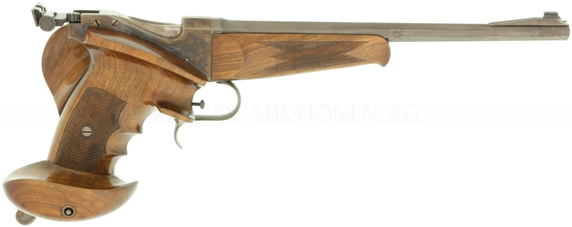 Matchpistole, deutsch, Kal. .22EL