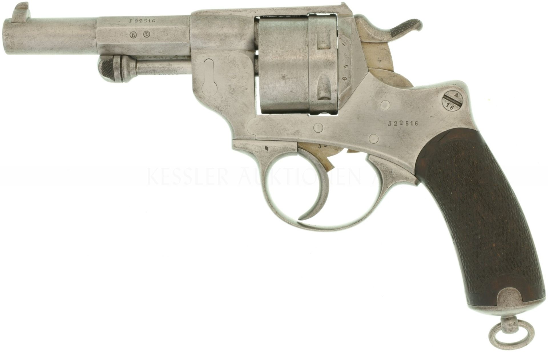 Revolver, St. Etienne Mod. 1873, hergestellt 1884, Kal. 11mm