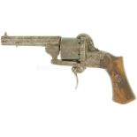 Stiftfeuerrevolver, Lefaucheux, Kal. 7mmLEF