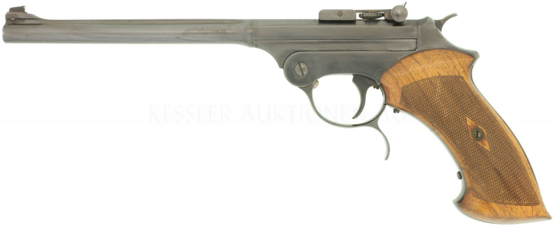 Scheibenpistole, deutsch, Kal. .22LR