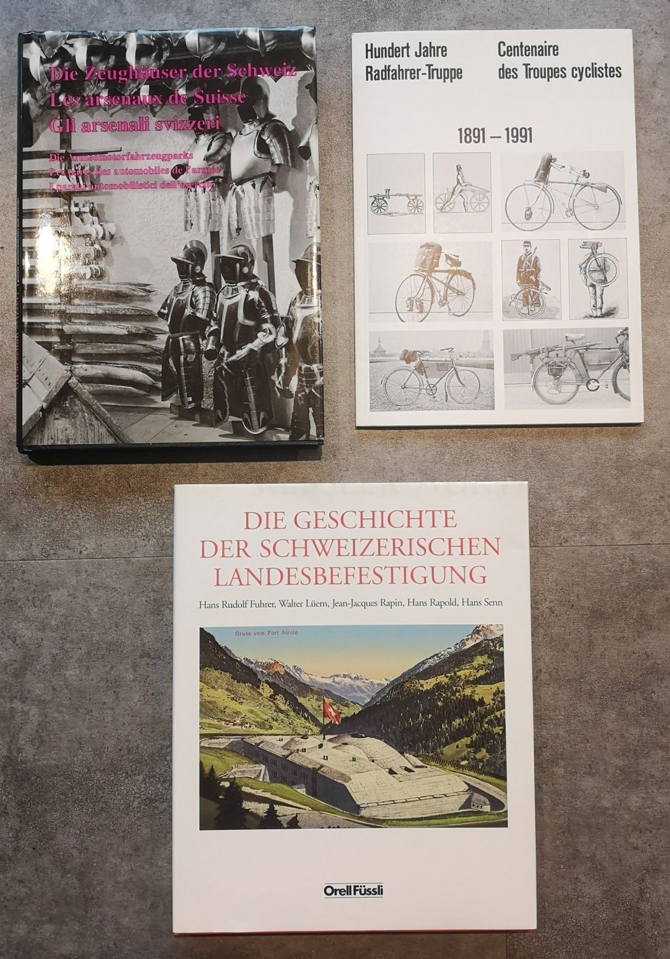 Konvolut von 3 Büchern