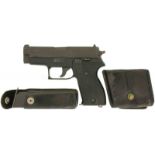 Pistole, SIG-Sauer P225, Kantonspolizei Zürich, Kal. 9mmP