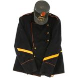 Uniform-Jacke und Tschako Ord. 1898 eines Gerfreiten der 14. Gebirgsartillerie
