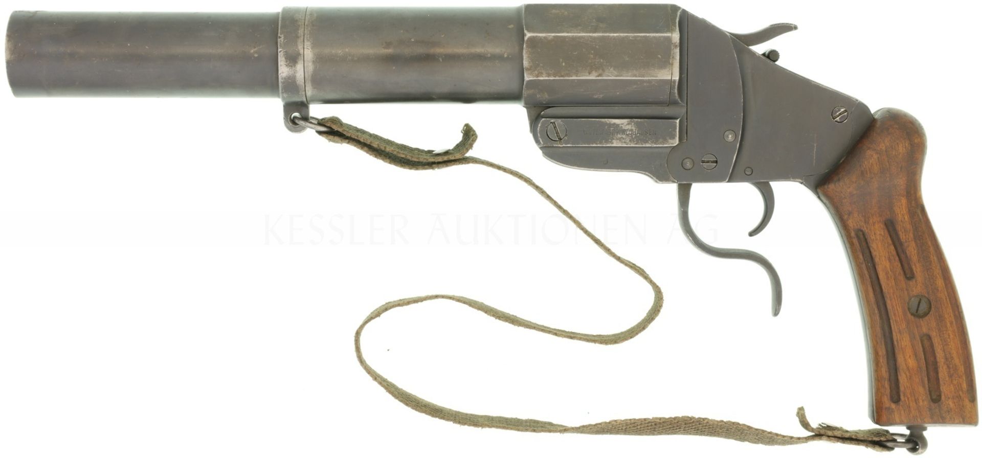 Leuchtpistole, Waffenfabrik Neuhausen, RP 17/38, 2. Modell, Kal. 35mm