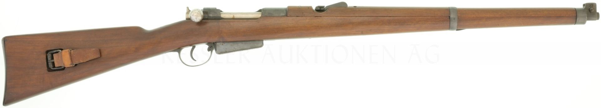 Kavallerie-Karabiner, Mannlicher 1893, hergestellt bei "WF Bern". Kal. 7.5mm/GP1890