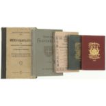 Konvolut von fünf diversen Büchern für Schweizer Soldaten