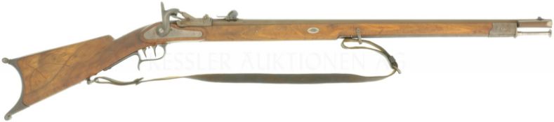 Scharfschützengewehr, ziviler Feldstutzer 1851/67, Kal. 10.4mm