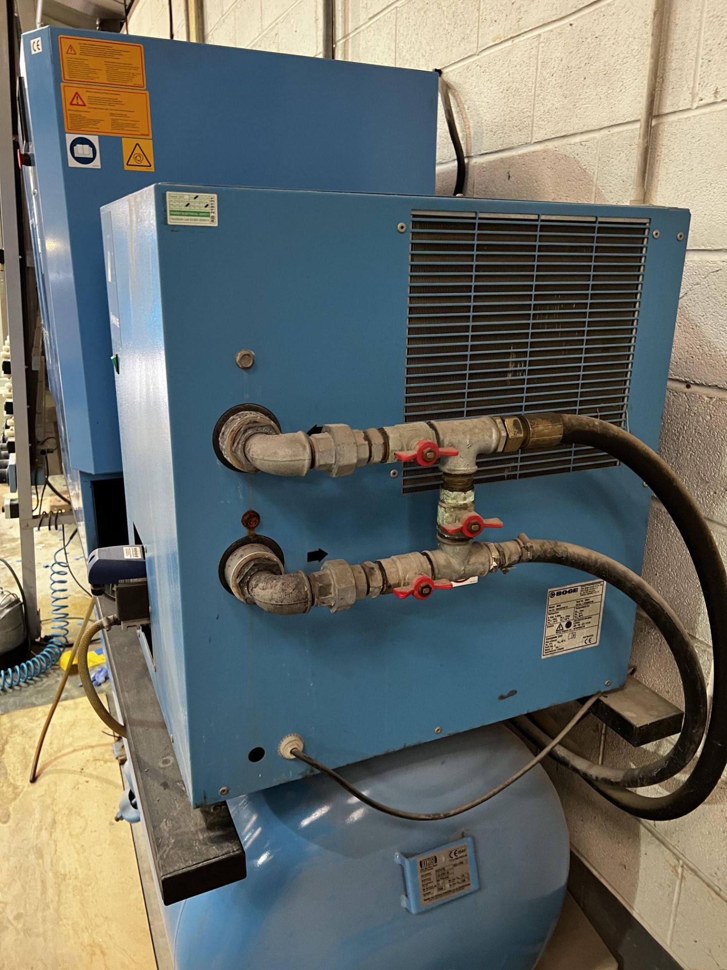 BOGE Compressor System S42-2 Screw Air Compressor, DR30 Dryer, 750L Tank Mounted - Image 8 of 8