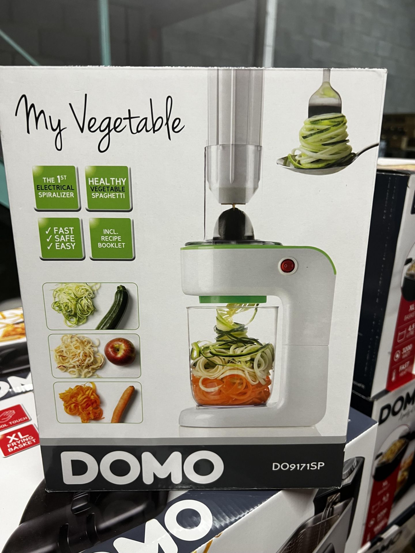 6 x DOMO Electrical Vegetable Julienne Spiralizer RRP £ 60 each