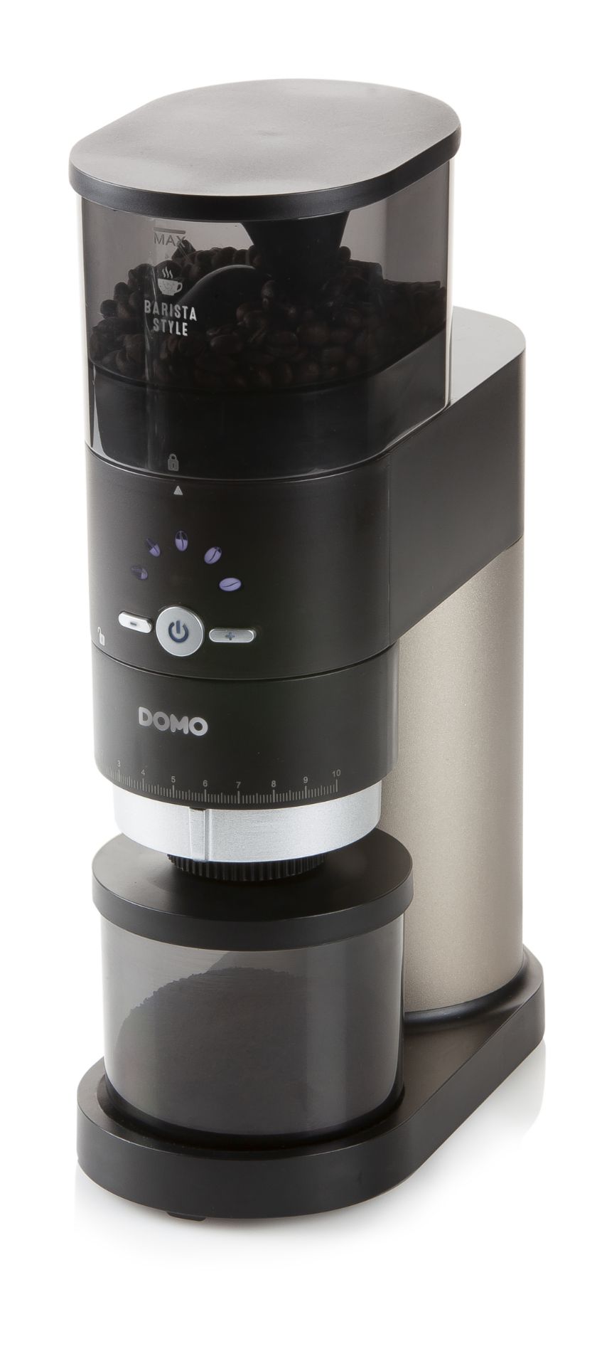 4 x DOMO Barista Style Coffee Grinder Black SS 120g Urban RRP £ 150 total £ 600 - Image 7 of 11