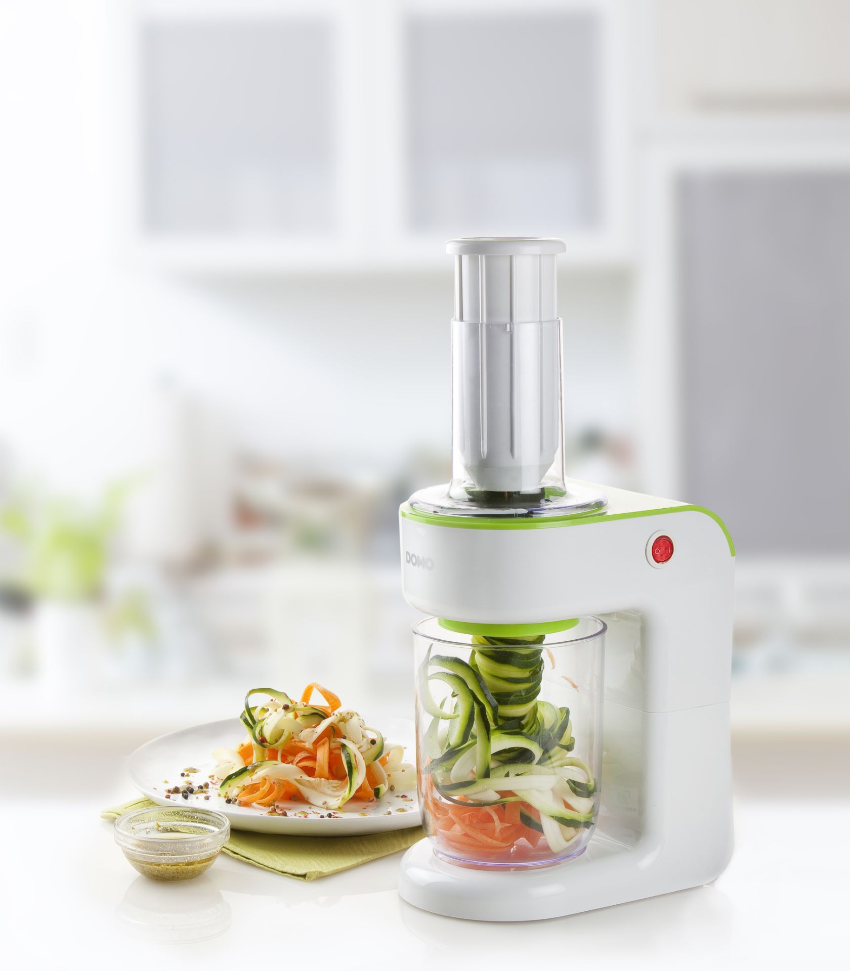 6 x DOMO Electrical Vegetable Julienne Spiralizer RRP £ 60 each - Image 4 of 5