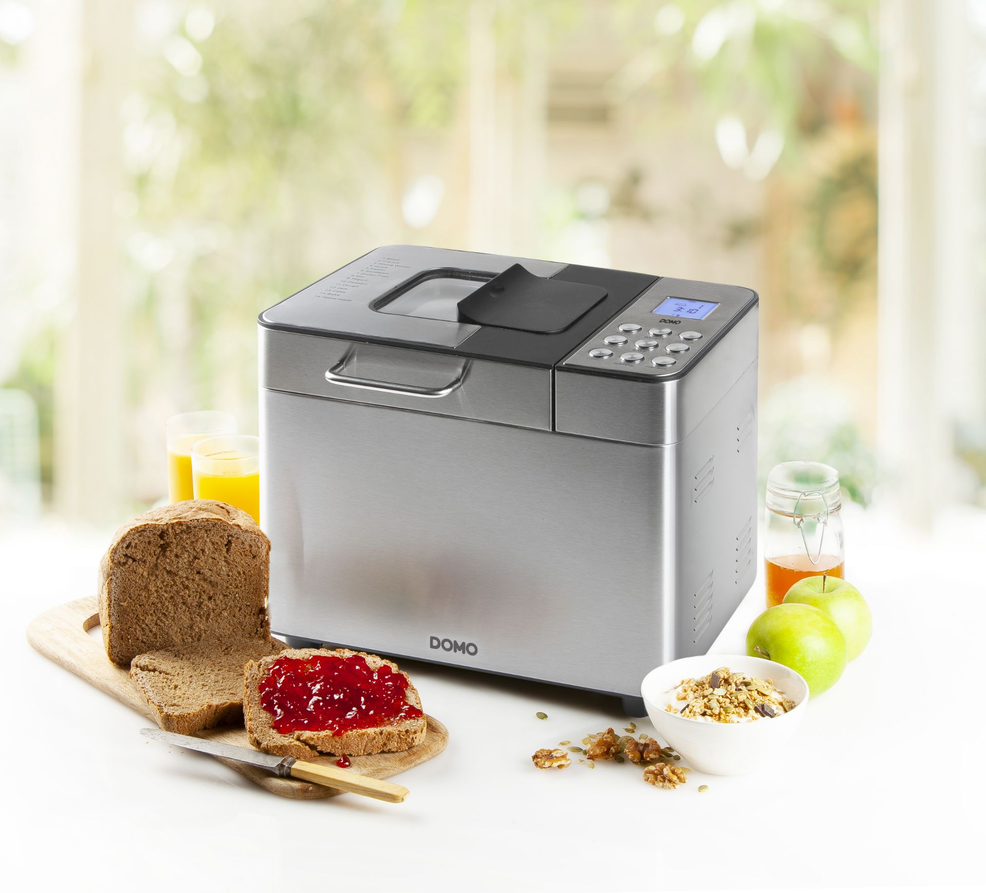 DOMO Bread Maker 500-750-1000g SS RRP £165 - Image 6 of 9
