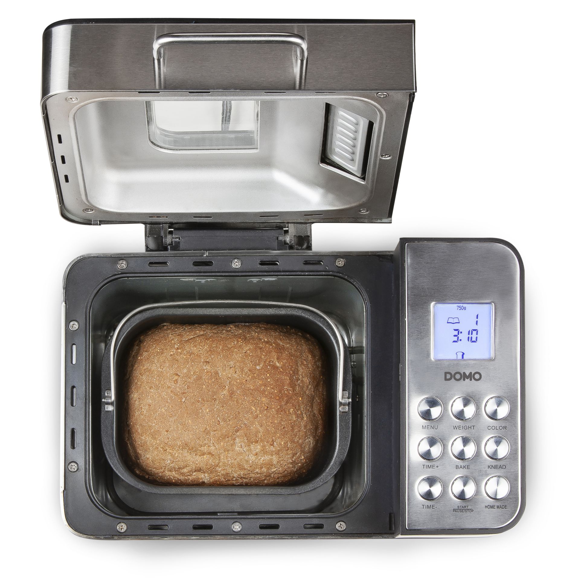 DOMO Bread Maker 500-750-1000g SS RRP £165 - Image 3 of 9