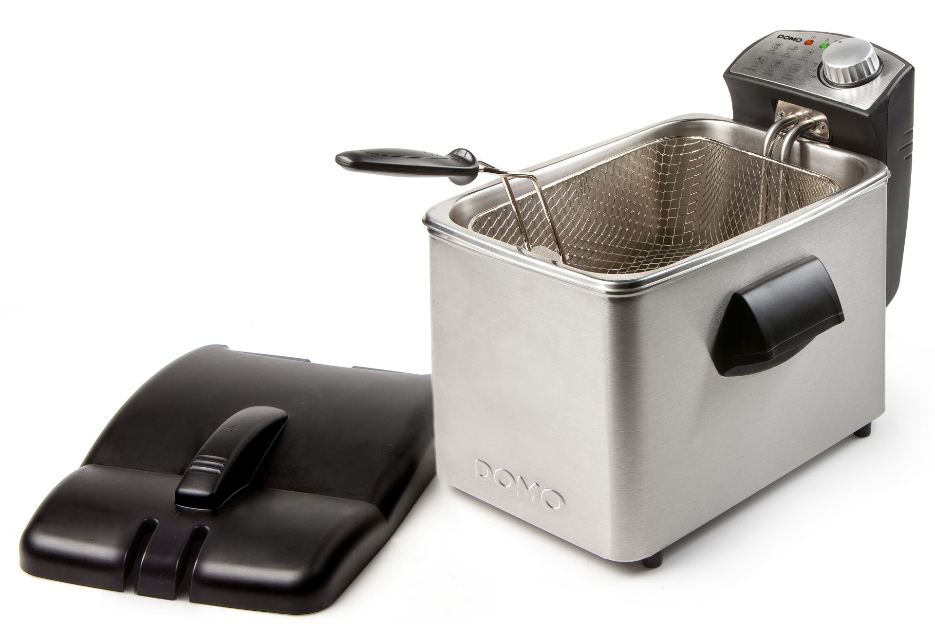 DOMO Deep Fryer 3L SS 2200W RRP £85 - Image 2 of 6