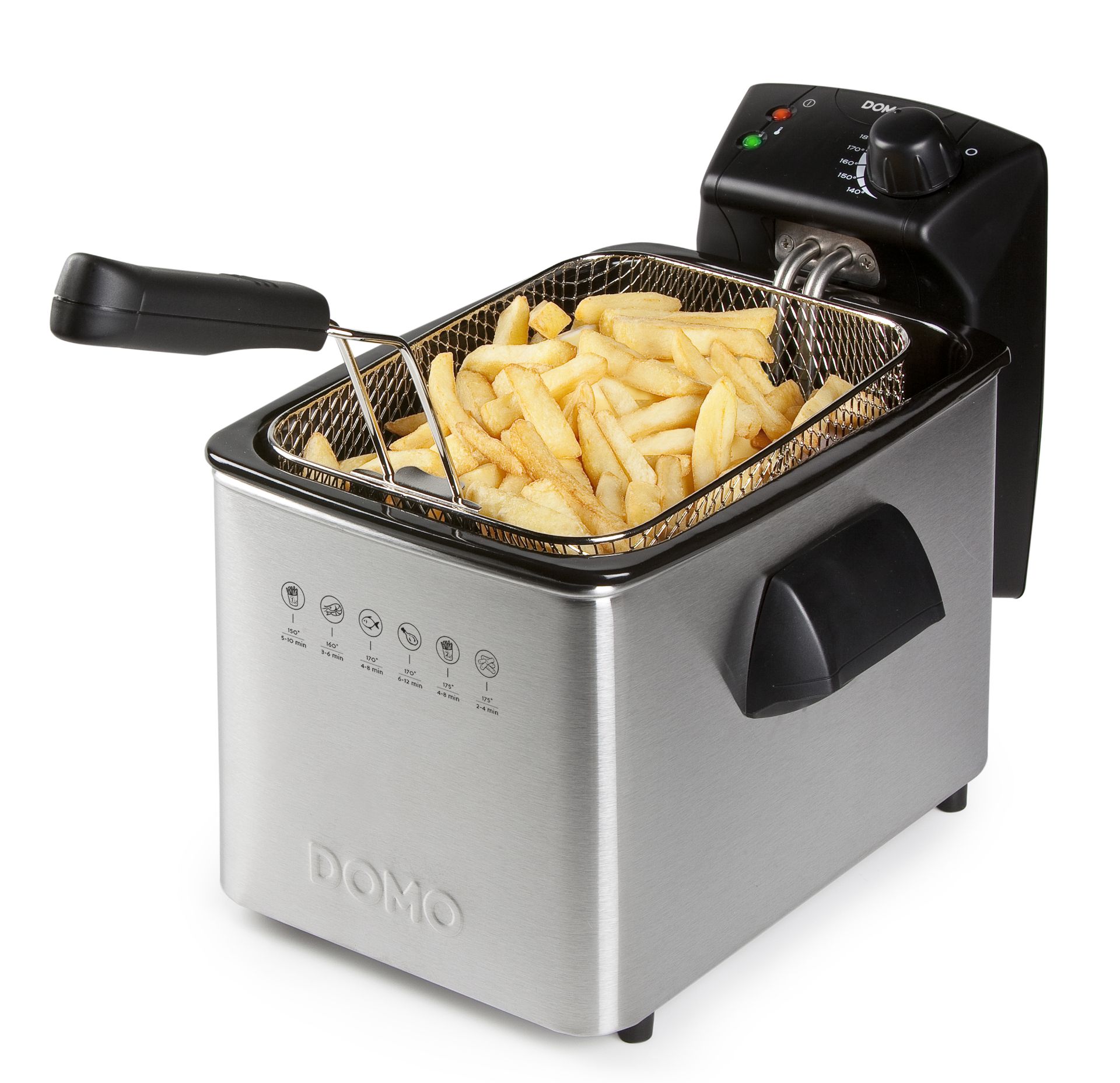 DOMO Deep Fryer SS 4L 3000W RRP £ 90 - Image 3 of 6