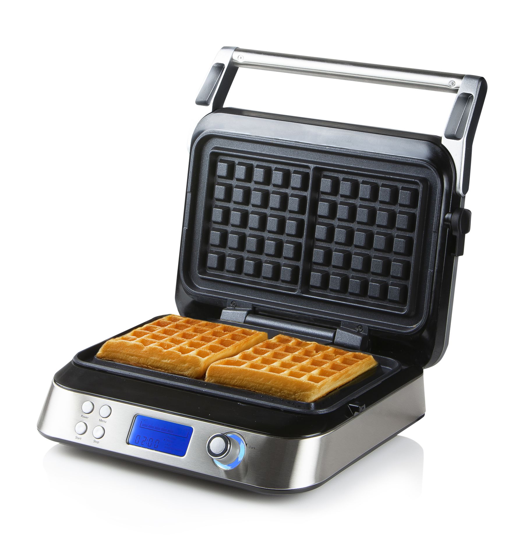 3 x DOMO Belgian Waffle Makers 1600W RRP £130 each £390 total - Image 6 of 7