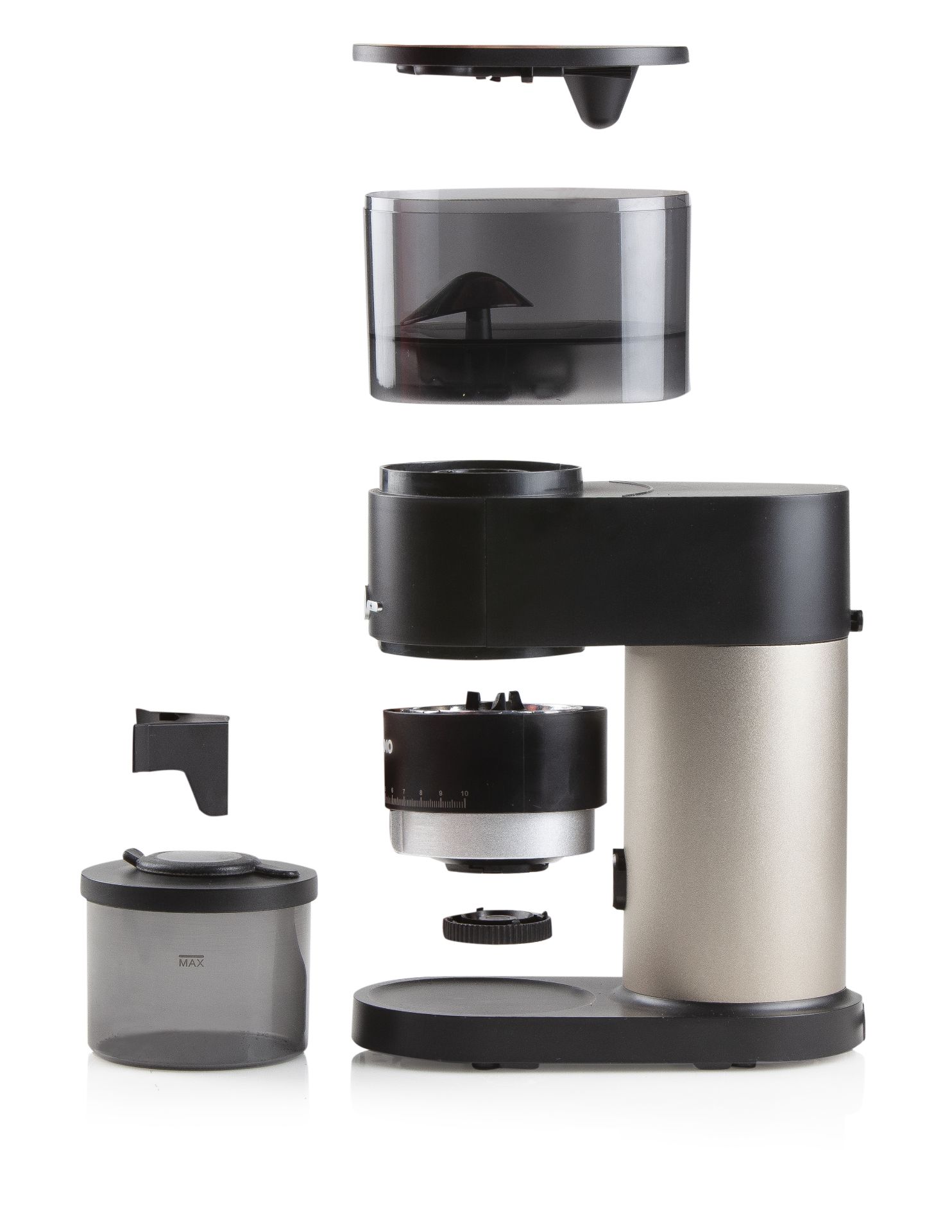 4 x DOMO Barista Style Coffee Grinder Black SS 120g Urban RRP £ 150 total £ 600 - Image 3 of 10