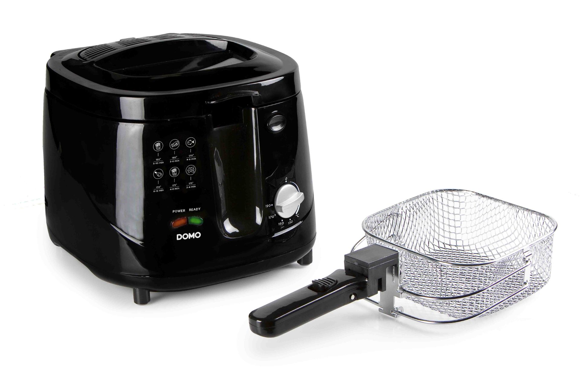 DOMO Deep fryer 2,5L - ABS Black - B Smart RRP £ 65 - Image 3 of 4