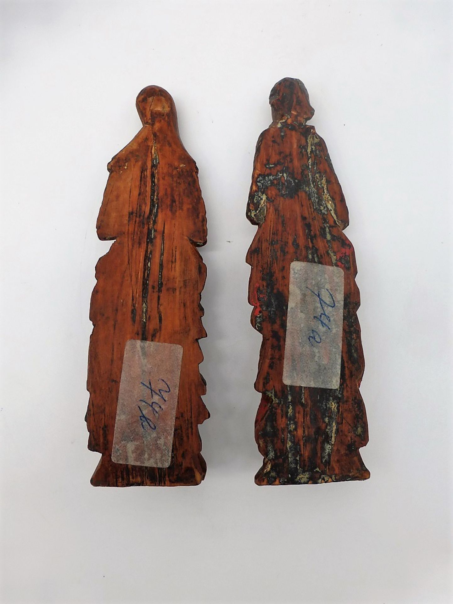 2 Barocke Assistenzfiguren / 18.Jh. - Bild 2 aus 2