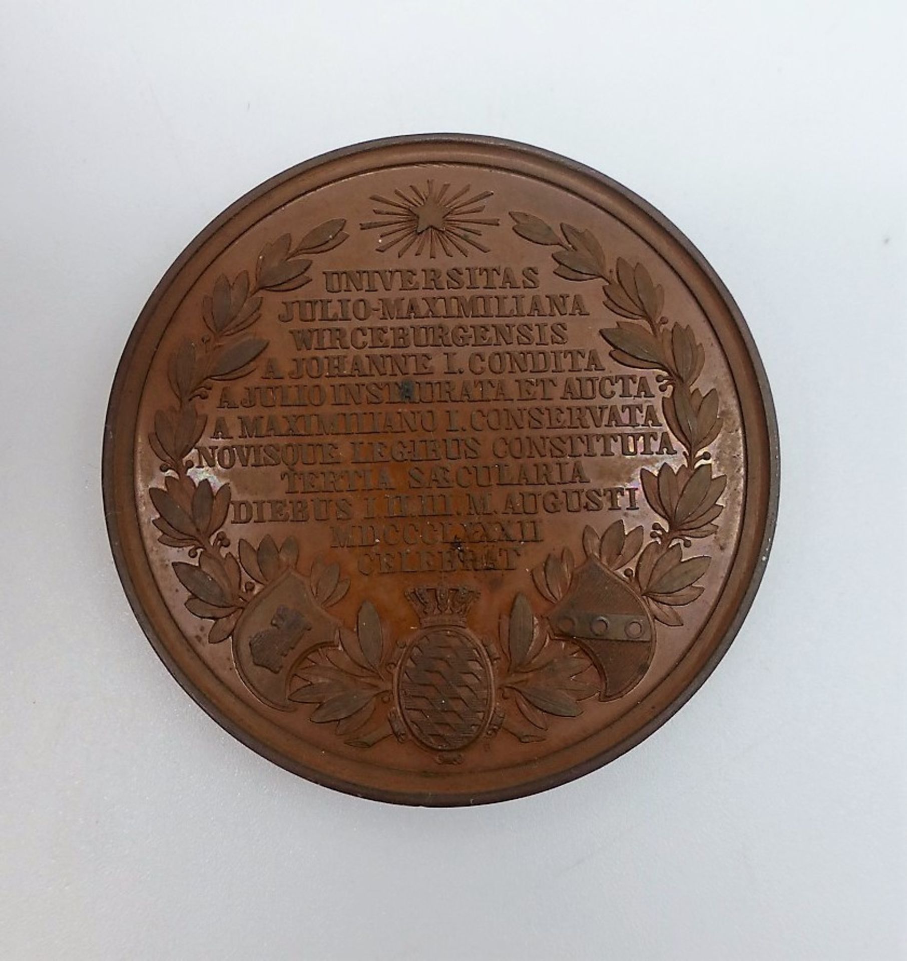 Medaille Würzburg 1882 - Bild 2 aus 2