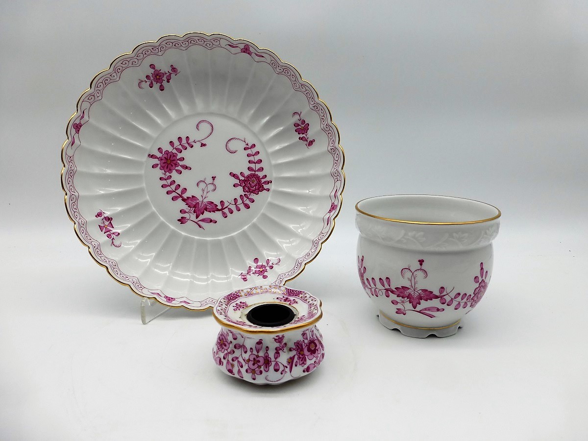 3 Teile Meissen