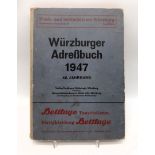 Würzburger Adressbuch 1947