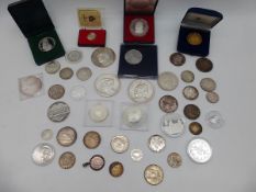 Sammlung Silbermedaillen / Münzen