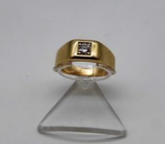 Brillantring Gelbgold 585