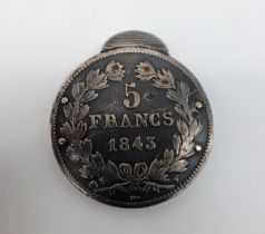 Frankreich 5 Franc 1843