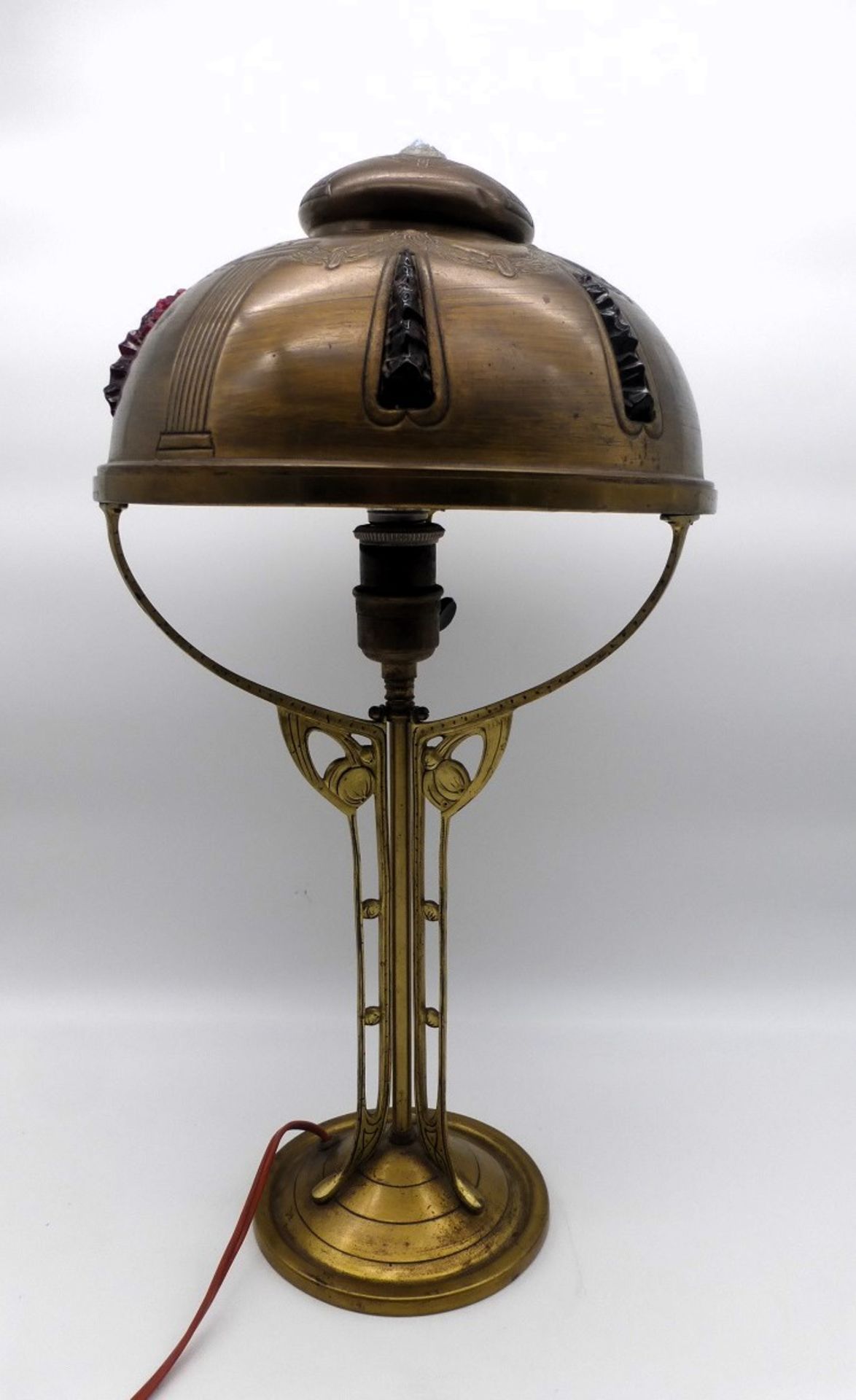 Jugendstil Tischlampe um 1910