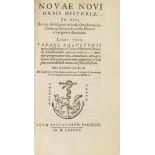 Girolamo Benzoni, Novae novi orbis historiae, id est, rerum ab Hispanis in India occidentali