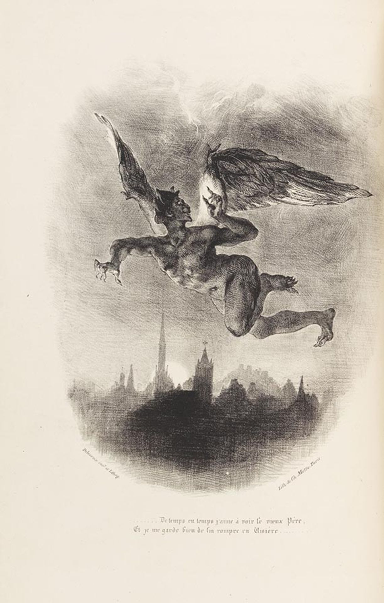 Eugène Delacroix Faust. Tragédie de M. de Goethe