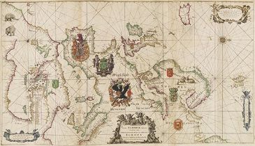 Frederick de Wit Orbis maritimus ofte Zee Atlas