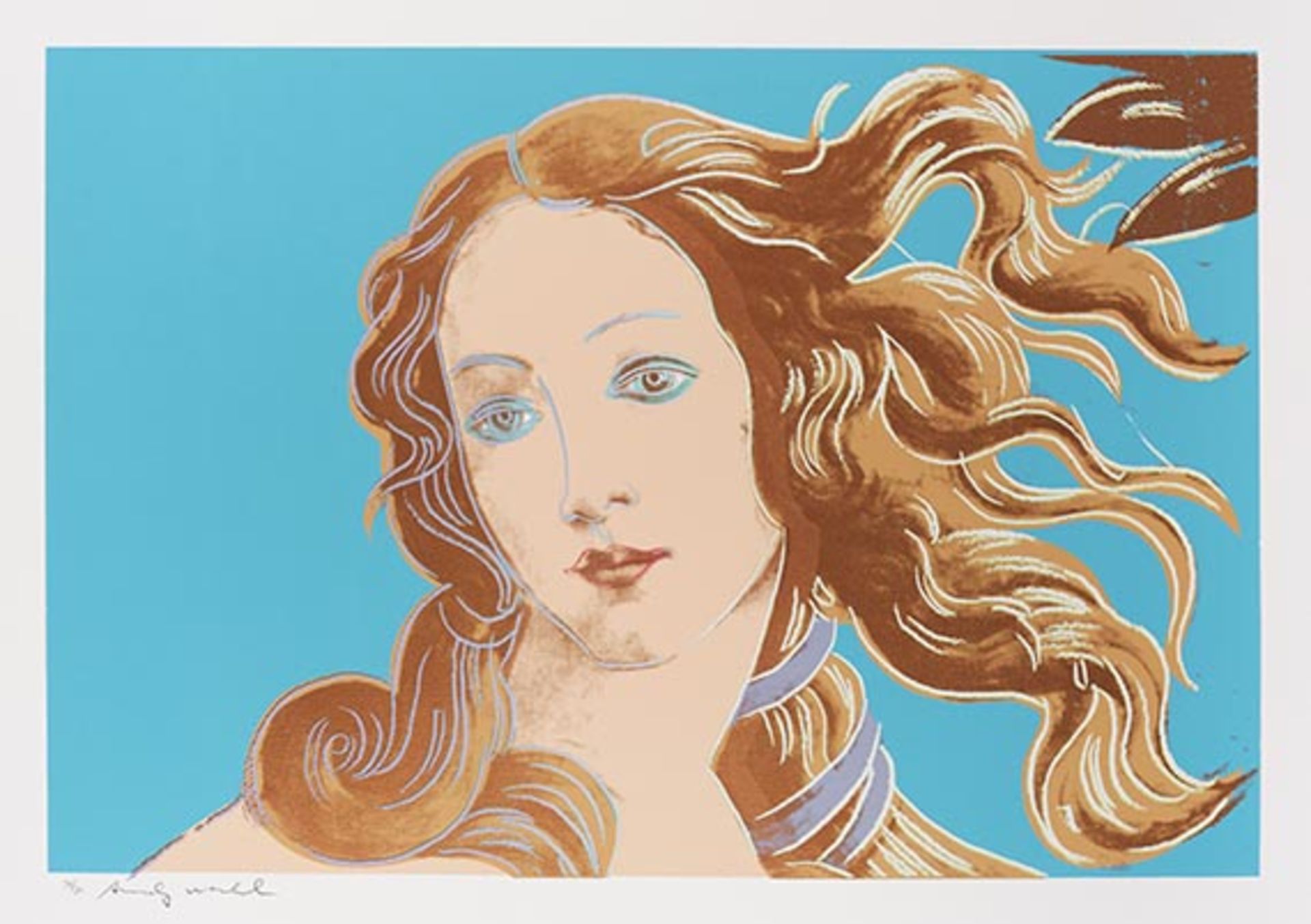 Andy Warhol 1928 Pittsburgh - 1987 New York Details of Renaissance Paintings (Sandro Botticelli,