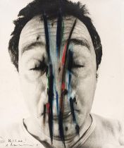 Arnulf Rainer 1929 Baden bei Wien - lebt und arbeitet in Wien Don't kiss me. 1971. Mischtechnik über