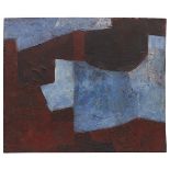 Serge Poliakoff 1900 Moskau - 1969 Paris Composition abstraite. 1965. Öl auf Leinwand. Rechts